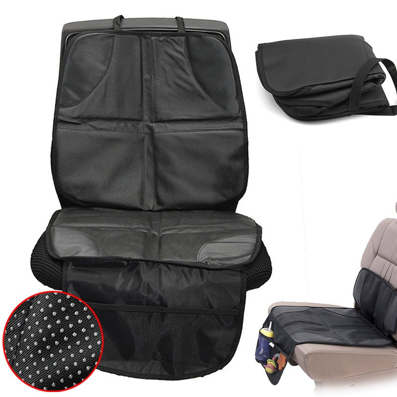 PVC Car Seat Protector Mat – Anti-Slip Baby & Kids Car Seat Cover