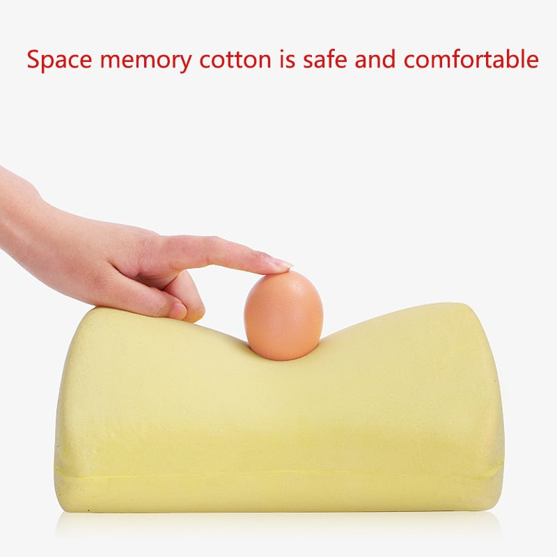 Car Neck Support Pillow – Memory Foam Headrest Cushion