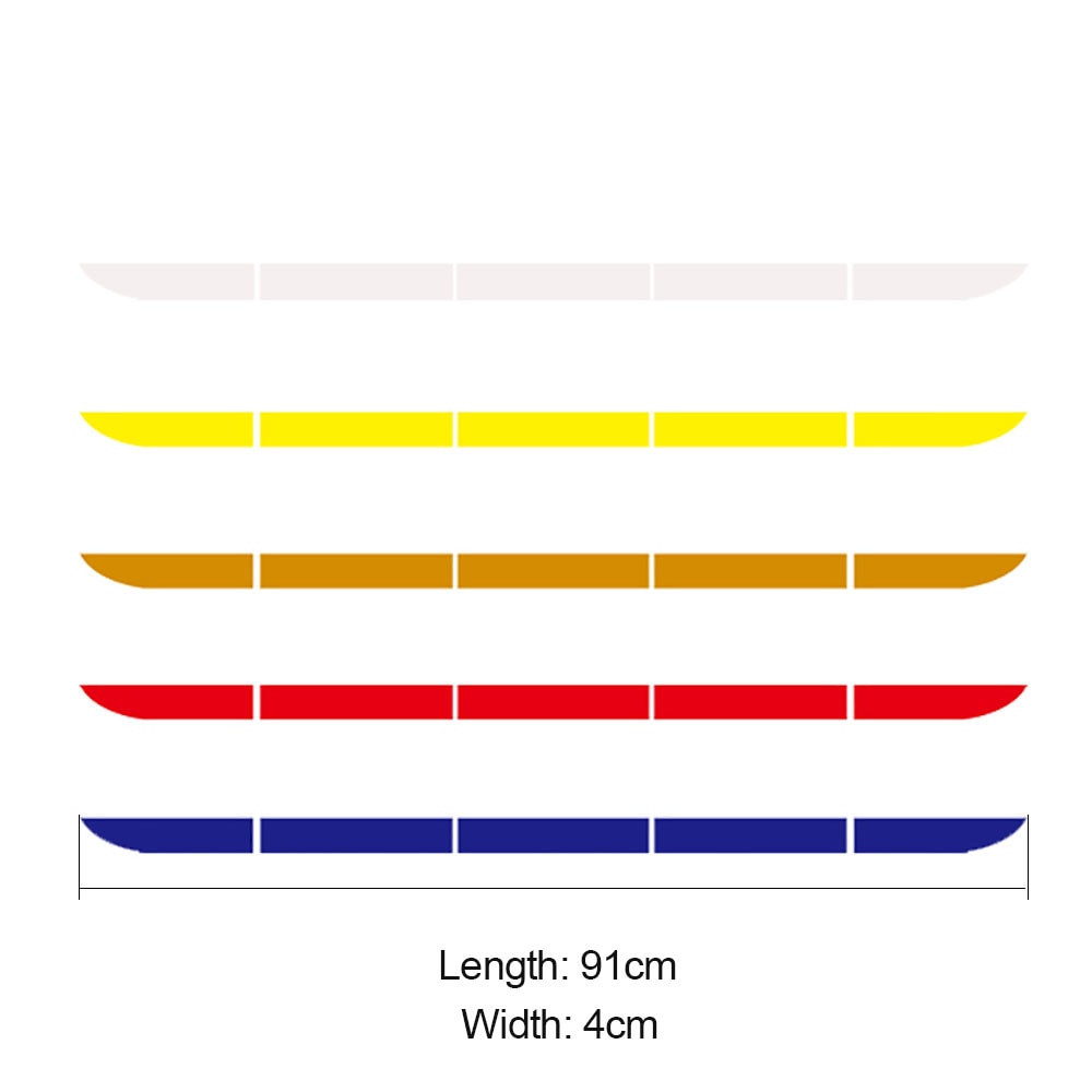 5PCS Car Reflective Warning Stickers – High-Visibility Safety Reflector Tape