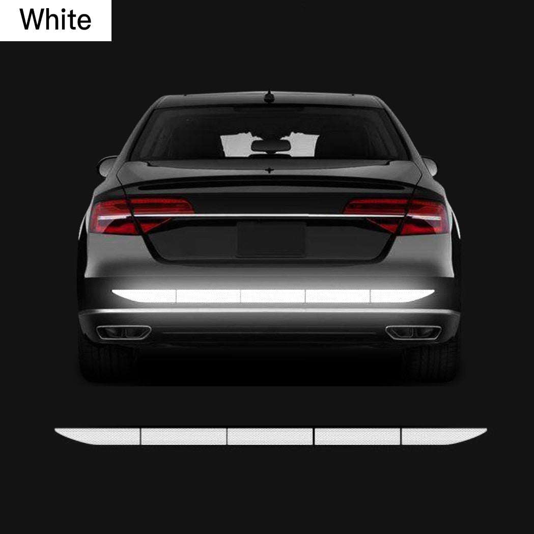 5PCS Car Reflective Warning Stickers – High-Visibility Safety Reflector Tape