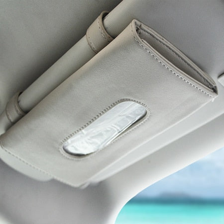 Car Tissue Box Holder – Sun Visor & Interior Organizer