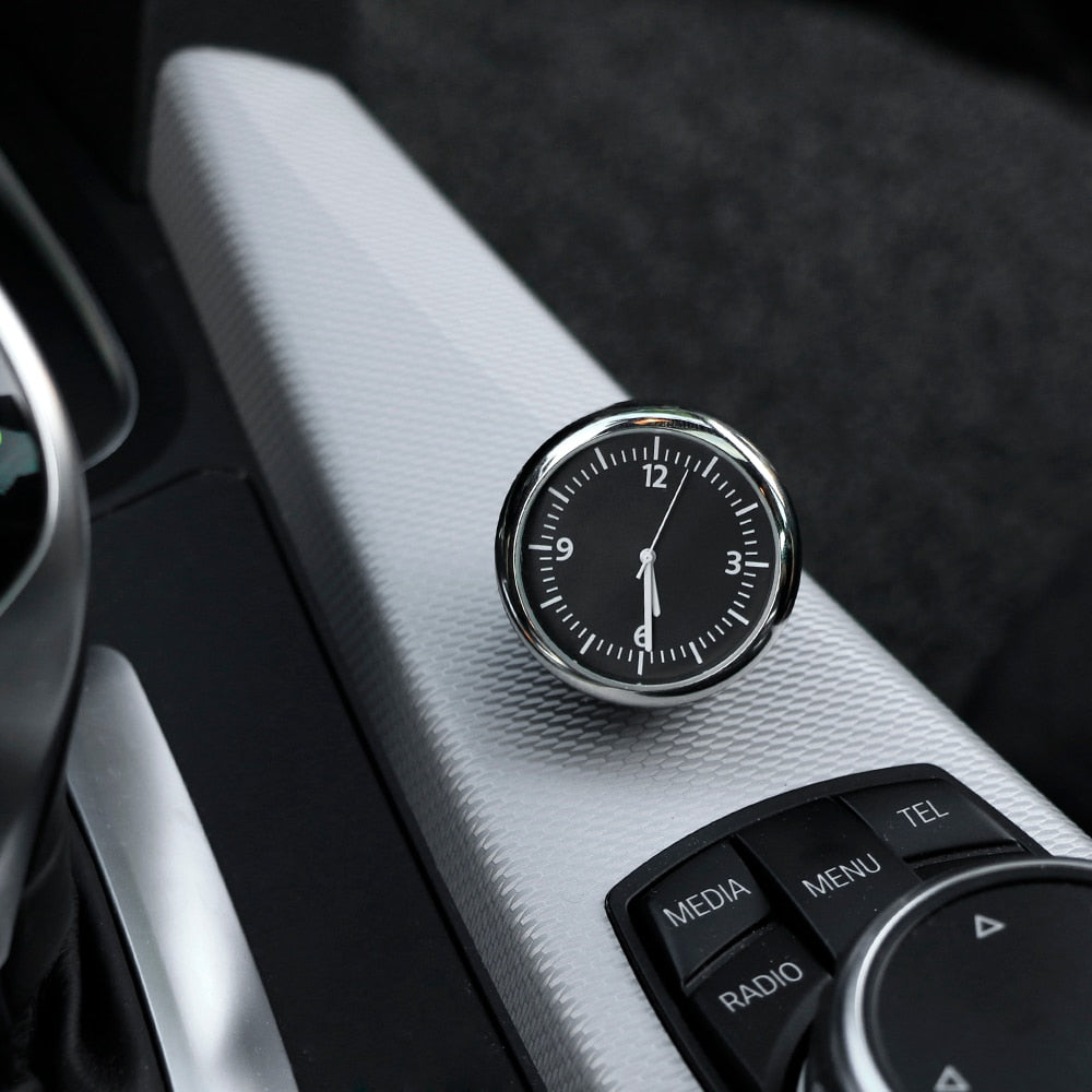 Mini Car Digital Clock – Thermometer & Hygrometer Dashboard Display