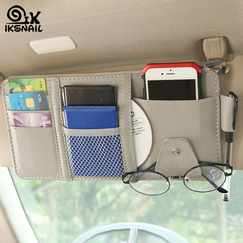 Car Sun Visor Organizer – Multi-Purpose Storage Holder