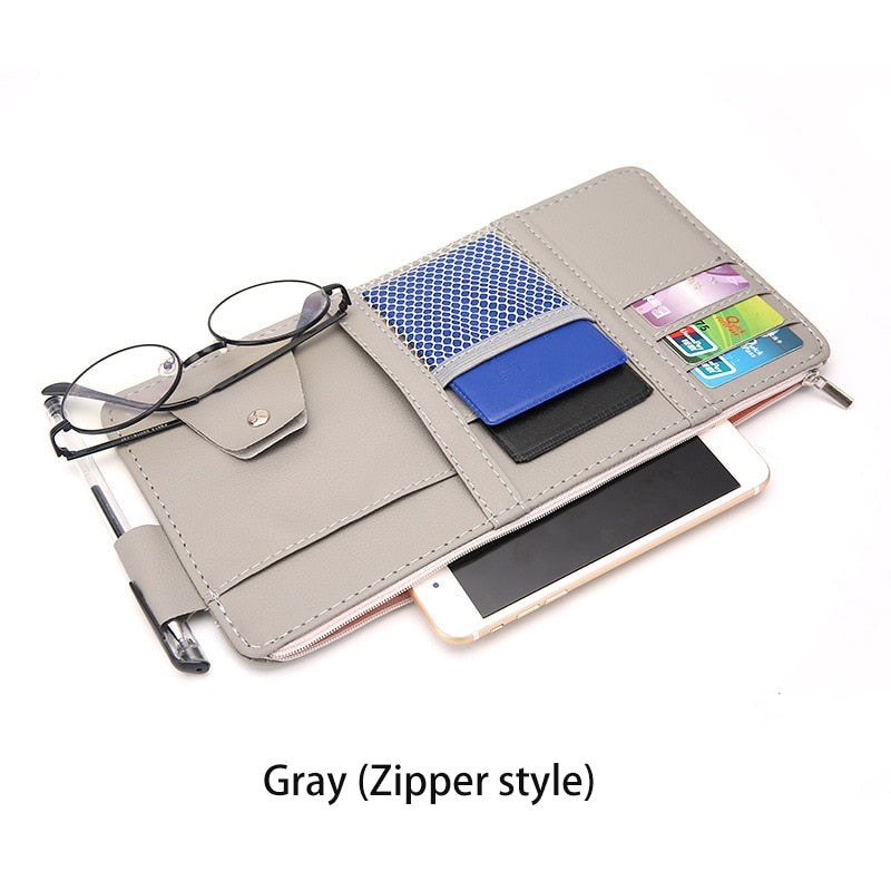 Car Sun Visor Organizer – Multi-Purpose Storage Holder