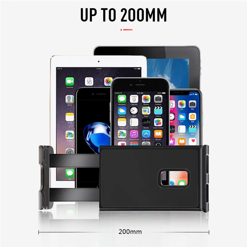Car Headrest Tablet & Phone Holder – 4–11"