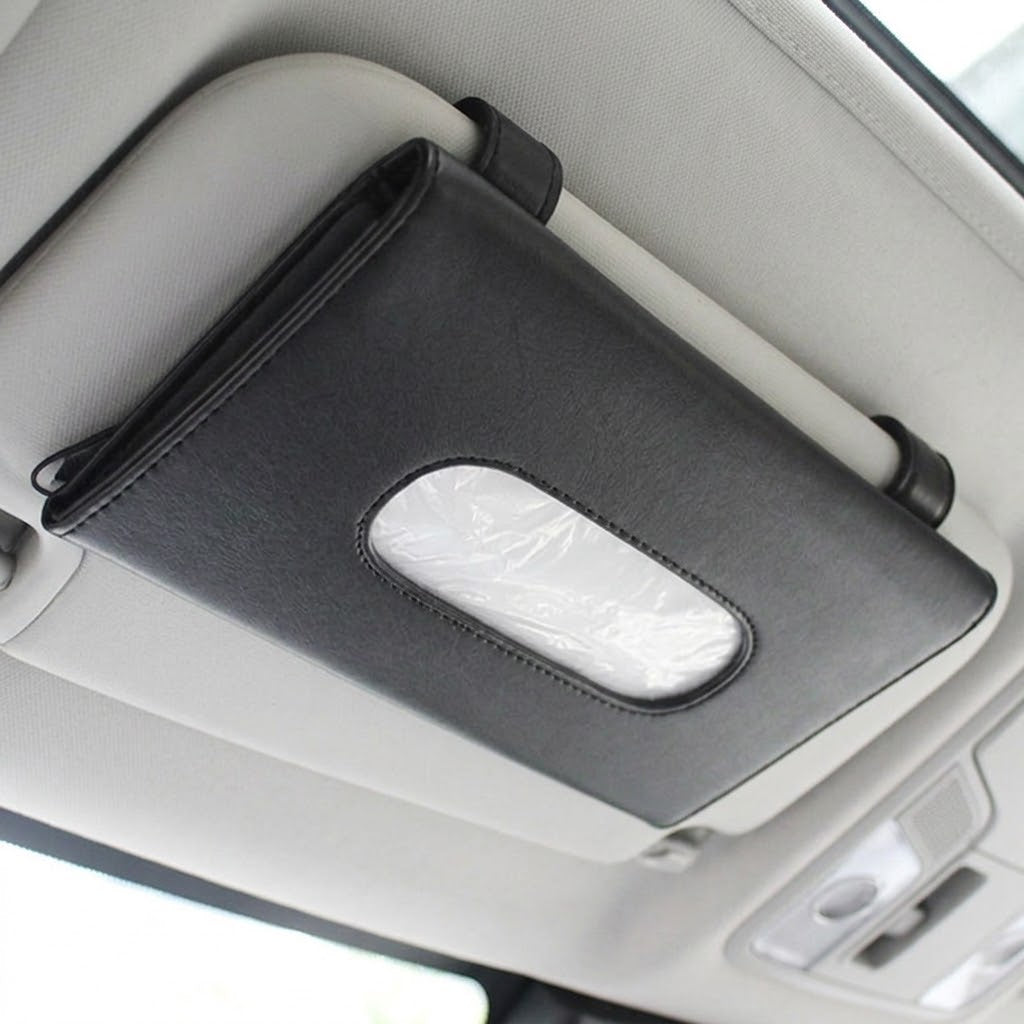 Car Tissue Box Holder – Sun Visor & Interior Organizer